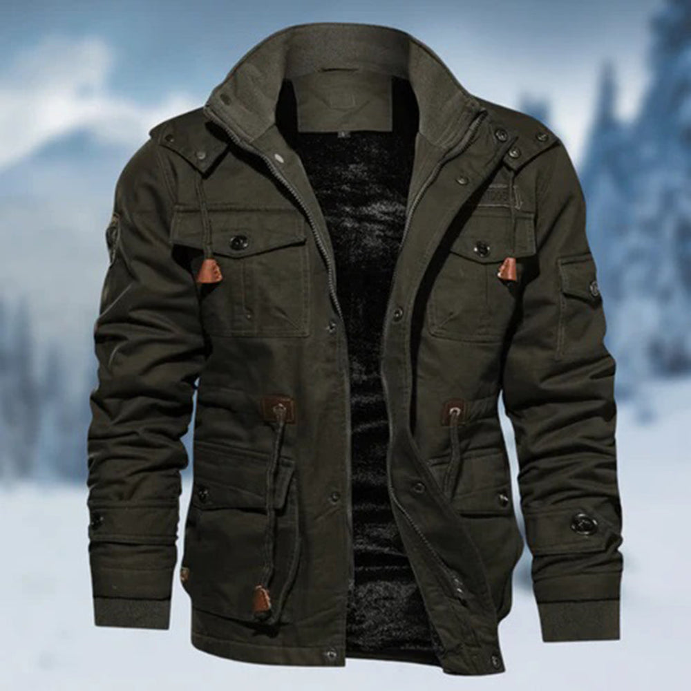 Heidi-Mode | Herren Winterjacke – Field Style mit mehreren Taschen