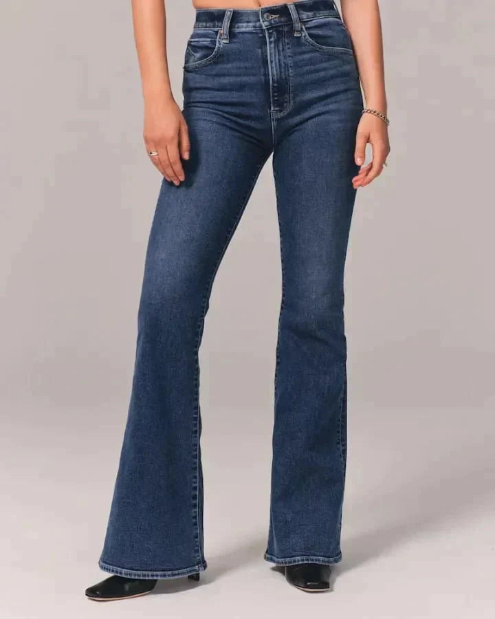 Heidi-Mode | Bootcut Jeans mit Shaping-Effekt