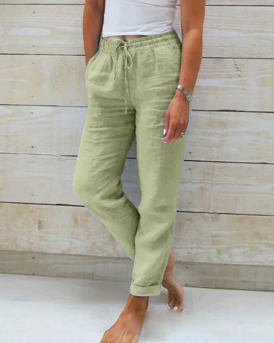 Heidi-Mode - Stilvolle Leinenhose für Damen