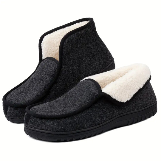 Herrenslipper mit Mock Toe und Memory Foam