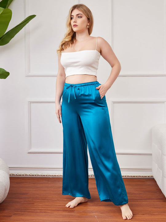 Heidi-Mode | Loose Hosen Reine Seide für Frauen Große Größen