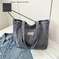 Elegante Damen Cordstoff Tasche | Heidi-Mode