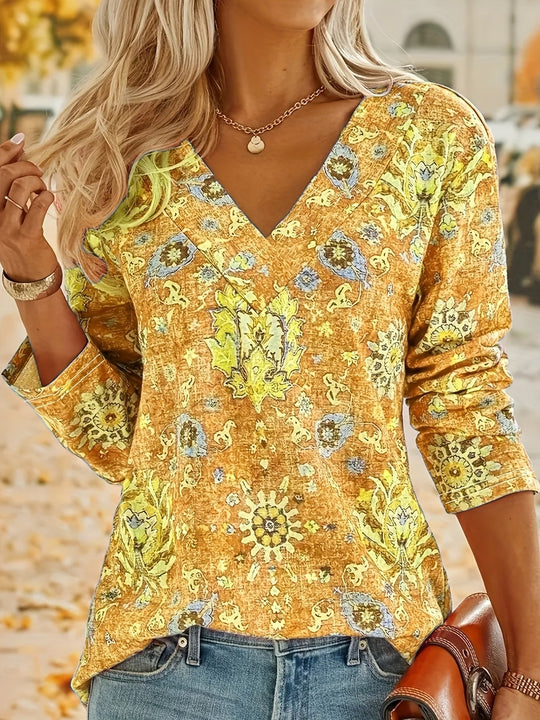 Heidi-Mode | Große Größen Boho Top für Damen