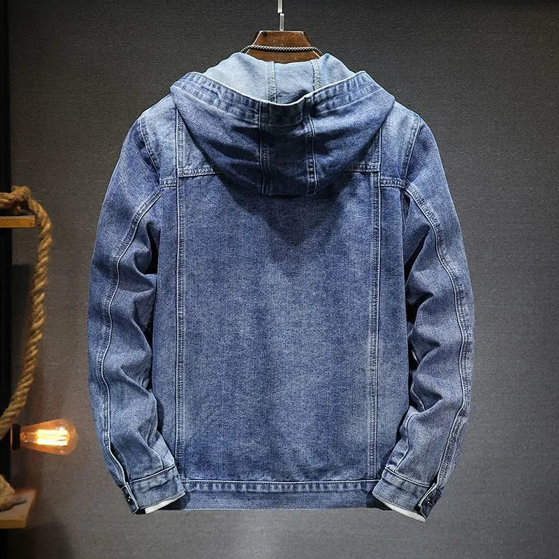 Heidi-Mode | Klassische Jeansjacke mit Kapuze