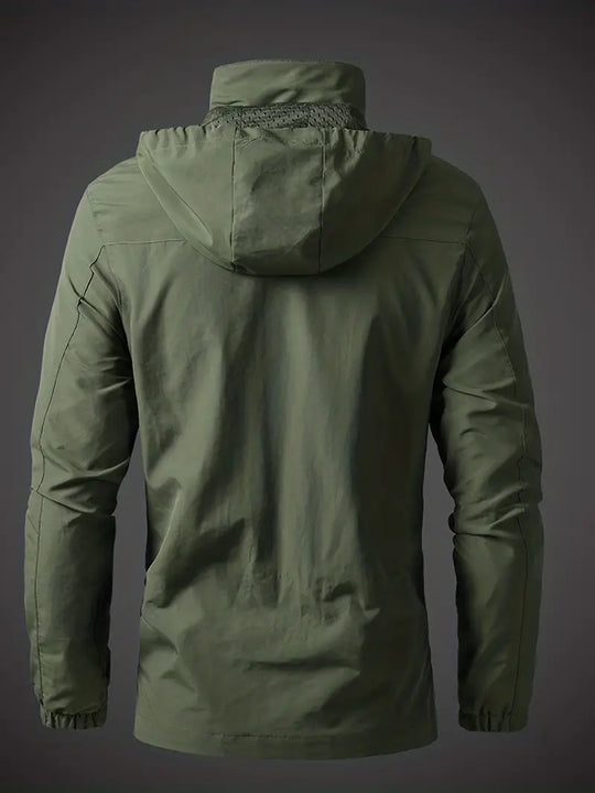 Heidi-Mode | Wasser und Winddichte Herren Outdoor Jacke für Alle Aktivitäten