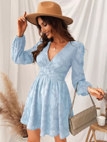 Heidi-Mode | Delicate Satin Kleid mit Kurzen Ärmeln