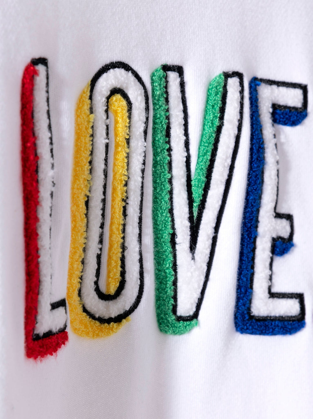 Heidi-Mode | Love Sweatshirt, Weiß