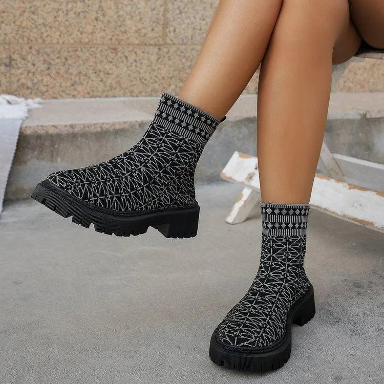 Heidi-Mode | Damen Kurzstiefel Casual