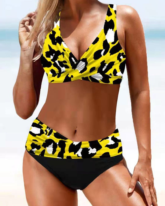 Heidi-Mode | Bikini mit Buntem Badeanzug