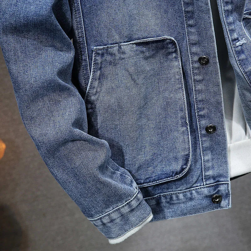 Heidi-Mode | Klassische Jeansjacke mit Kapuze