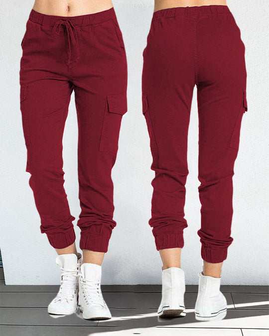 Heidi-Mode | Cargo-Hosen mit Gummibund in der Taille