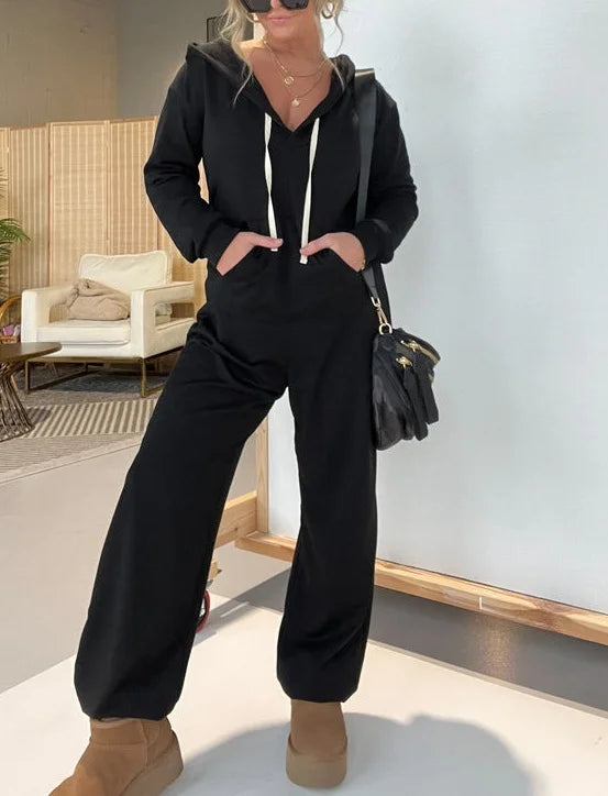 Elegante Jumpsuit aus französischem Terry