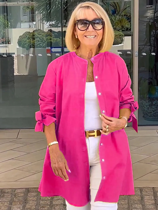 Heidi-Mode | Damen Leinenbluse