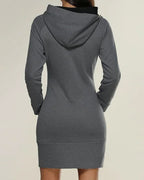 Heidi-Mode | Damen Lange Hoodie