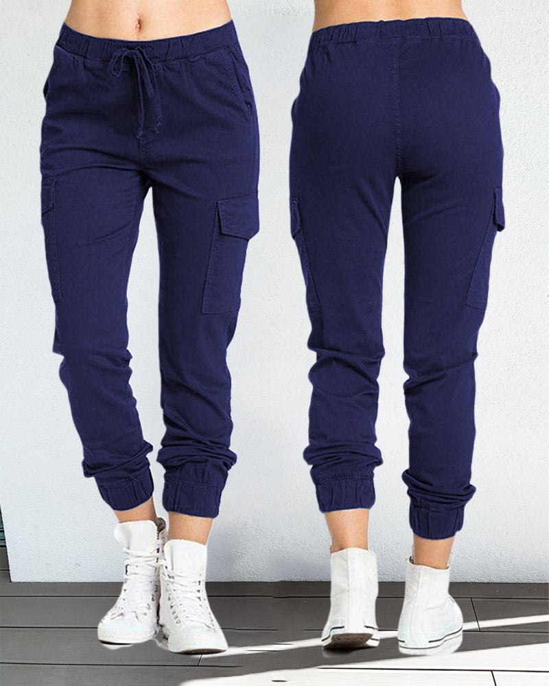 Heidi-Mode | Cargo-Hosen mit Gummibund in der Taille
