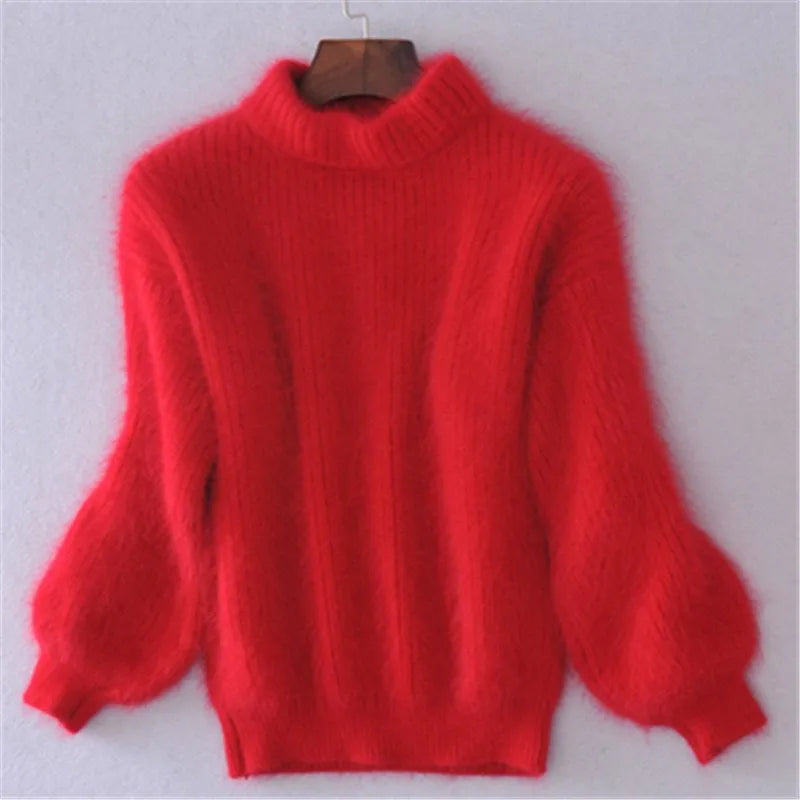 Heidi-Mode | Luxuriös Weiche Pullover Angorawolle