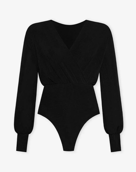 Heidi-Mode | Schwarzer Bodysuit