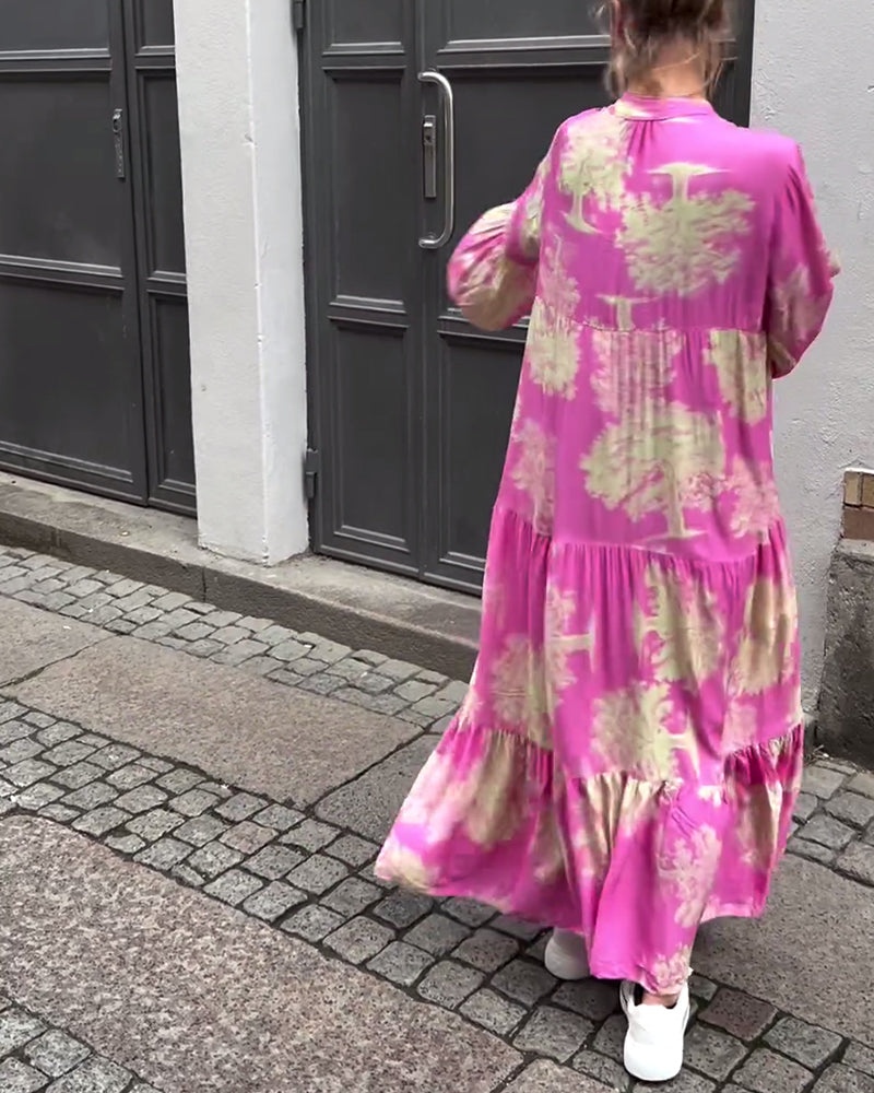 Fließendes Cocktailkleid