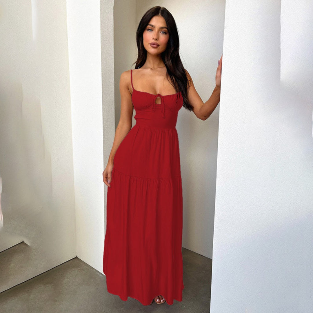 Heidi Mode | Kleid mit Hosenträgern und Neckholder