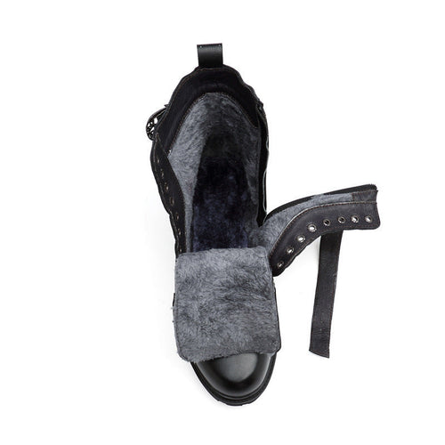 Heidi-Mode | Europäisch und Amerikanisch Paar Hoch Bis Oben Dr Martens Stiefel