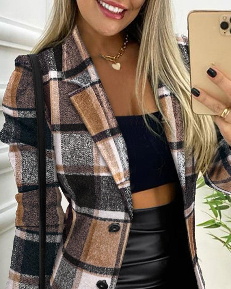 Heidi-Mode | Stilvolle Karoblazer für Damen