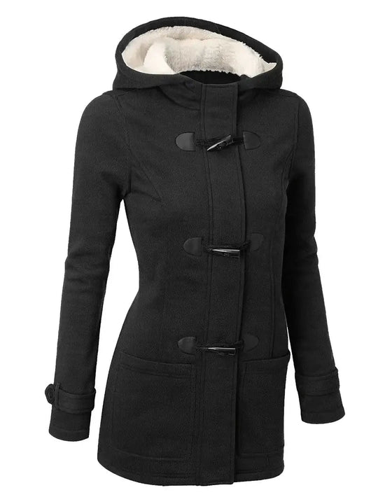 Damen Winterjacke Mit Warmem Innenfutter