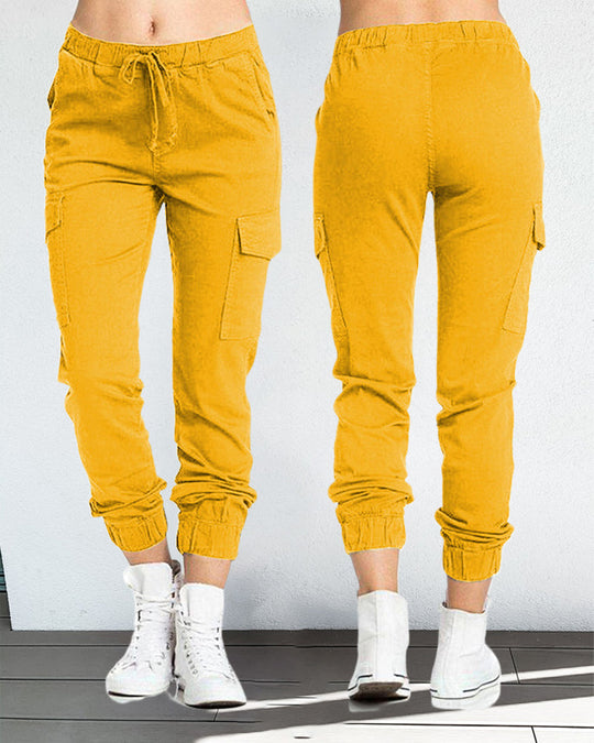 Heidi-Mode | Cargo-Hosen mit Gummibund in der Taille