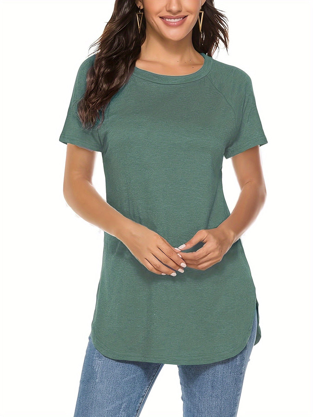 Heidi-Mode | Sommer T-Shirt I Leinen für Damen