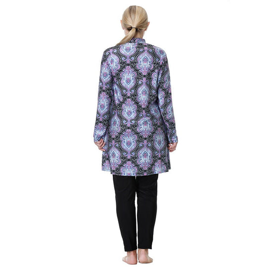Heidi-Mode | 3Xl 8Xl Gedruckte Halal Arabische Frauen Badebekleidung Badeanzug Burkinis