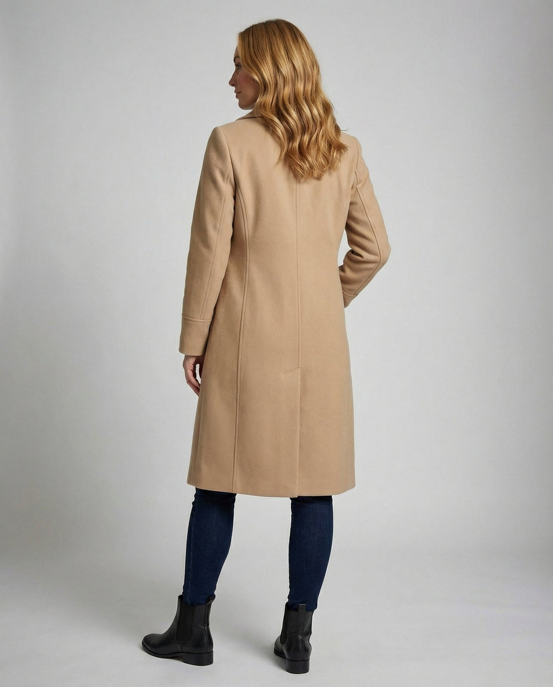 Slim Wollmantel Damen Winter | Heidi-Mode