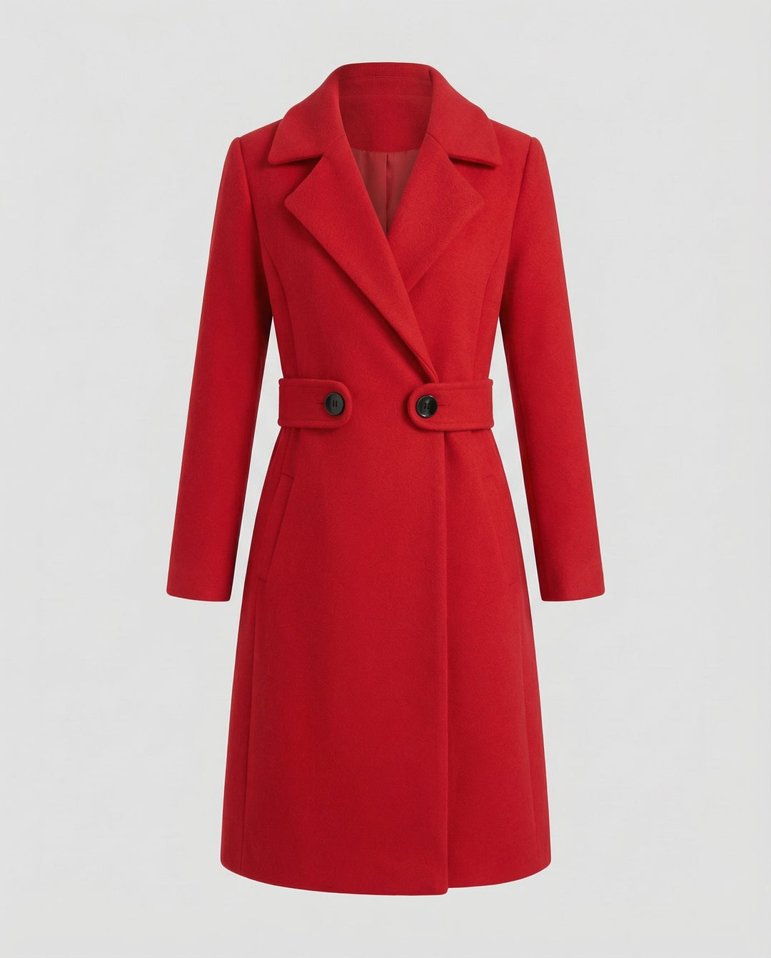 Slim Wollmantel Damen Winter | Heidi-Mode