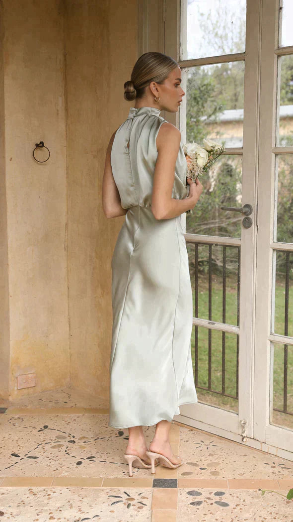 Heidi-Mode | Lange Glänzende Robe