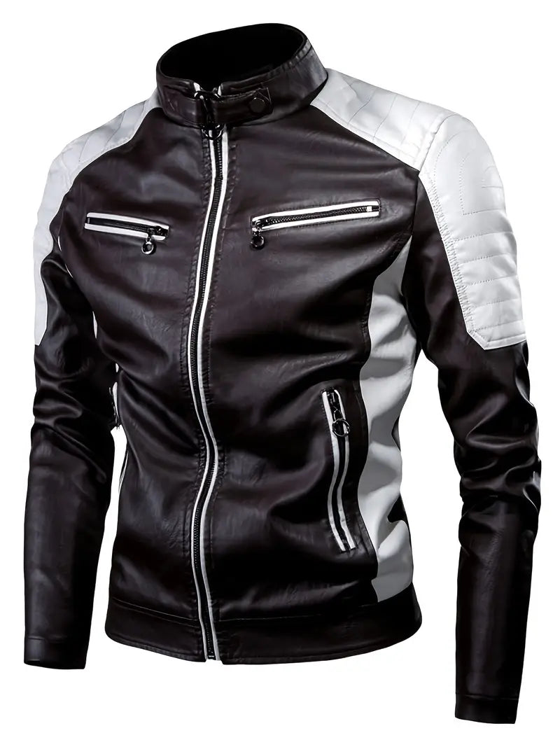 Heidi-Mode Premium Rider Motorrad Lederjacke für Herren