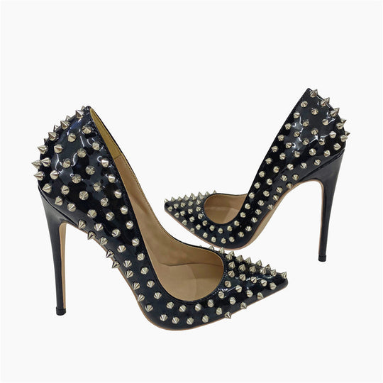 Heidi-Mode | Niet High Heels Spitze Stiletto Niedrig Schnitt Schuhe
