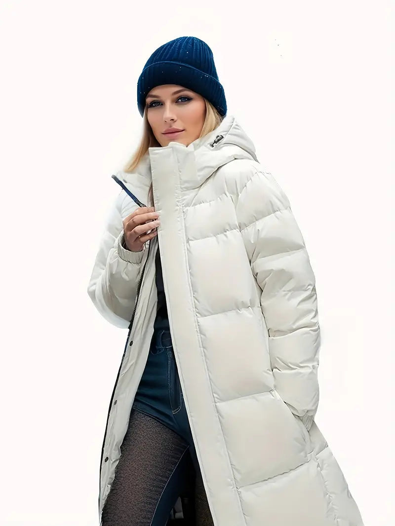 Heidi-Mode | Damen Langer Winter Daunenmantel