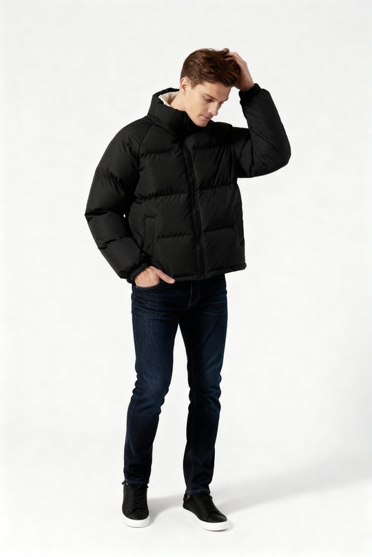 Johan - Fleece-gefütterte Pufferjacke
