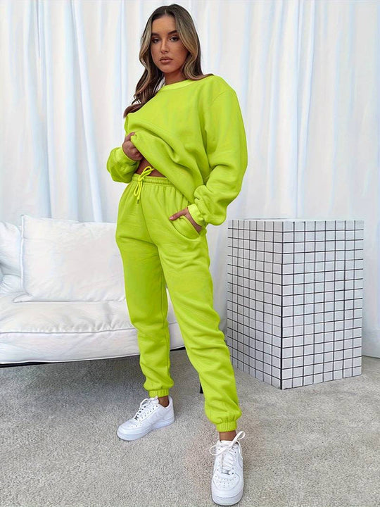 Heidi-Mode | Stilvolle Streetwear Set [Sweatshirt + Hose]