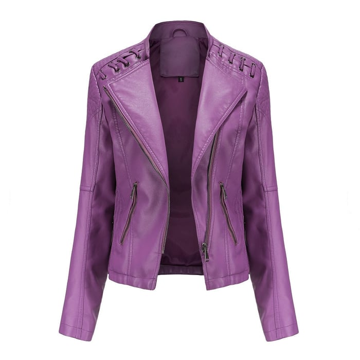 Heidi-Mode | Lederlook Jacke