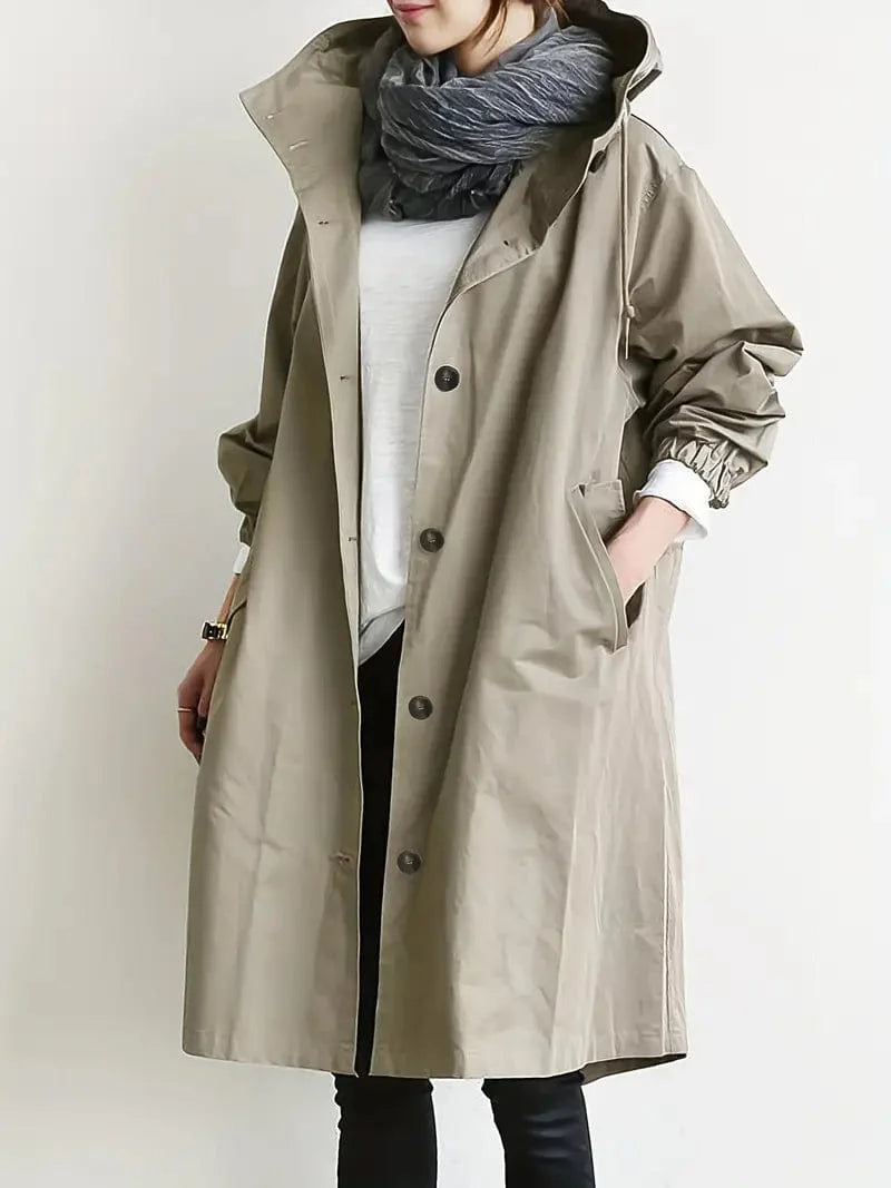 Heidi-Mode | Trenchcoat Casual Zeitloser Stil Ideal für den Winter