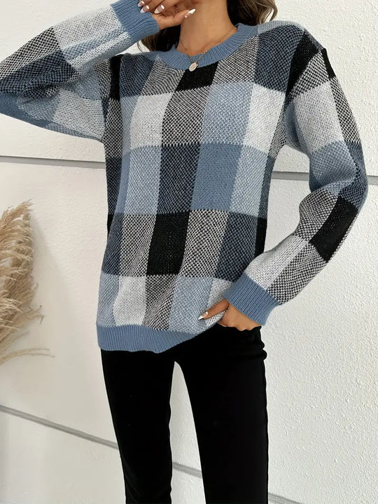 Pullover mit Rautenmuster