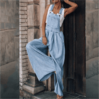 Heidi-Mode - Damen Denim Jumpsuit