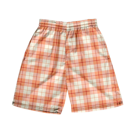 Heidi Mode | Hawaiianische karierte Shorts für Männer