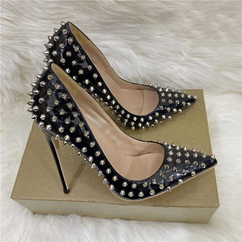 Heidi-Mode | Niet High Heels Spitze Stiletto Niedrig Schnitt Schuhe