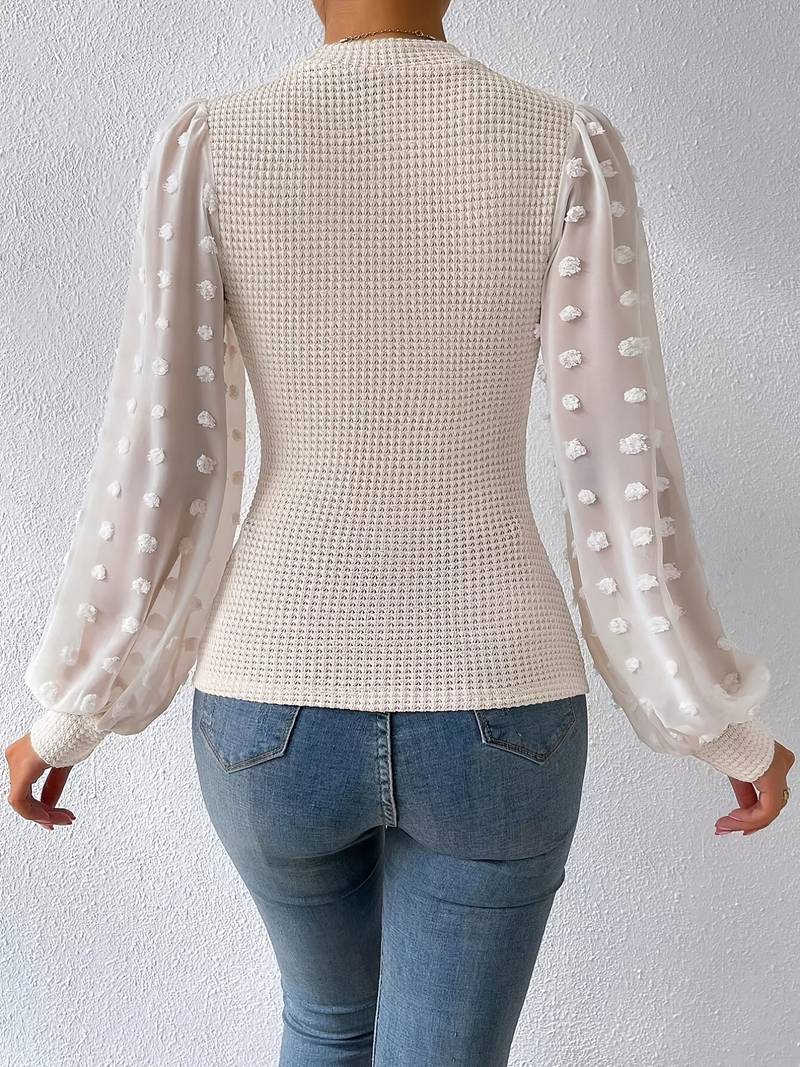 Heidi-Mode | Gehäkelte Bluse Damen Elegant und Raffiniert