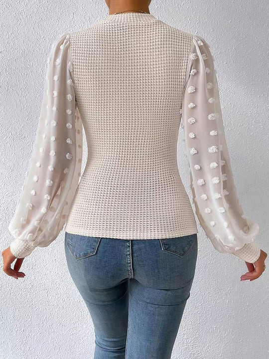 Heidi-Mode | Gehäkelte Bluse Damen Elegant und Raffiniert