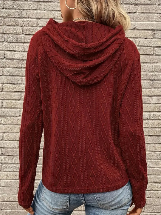 Kapuzenpullover mit Kordelzug