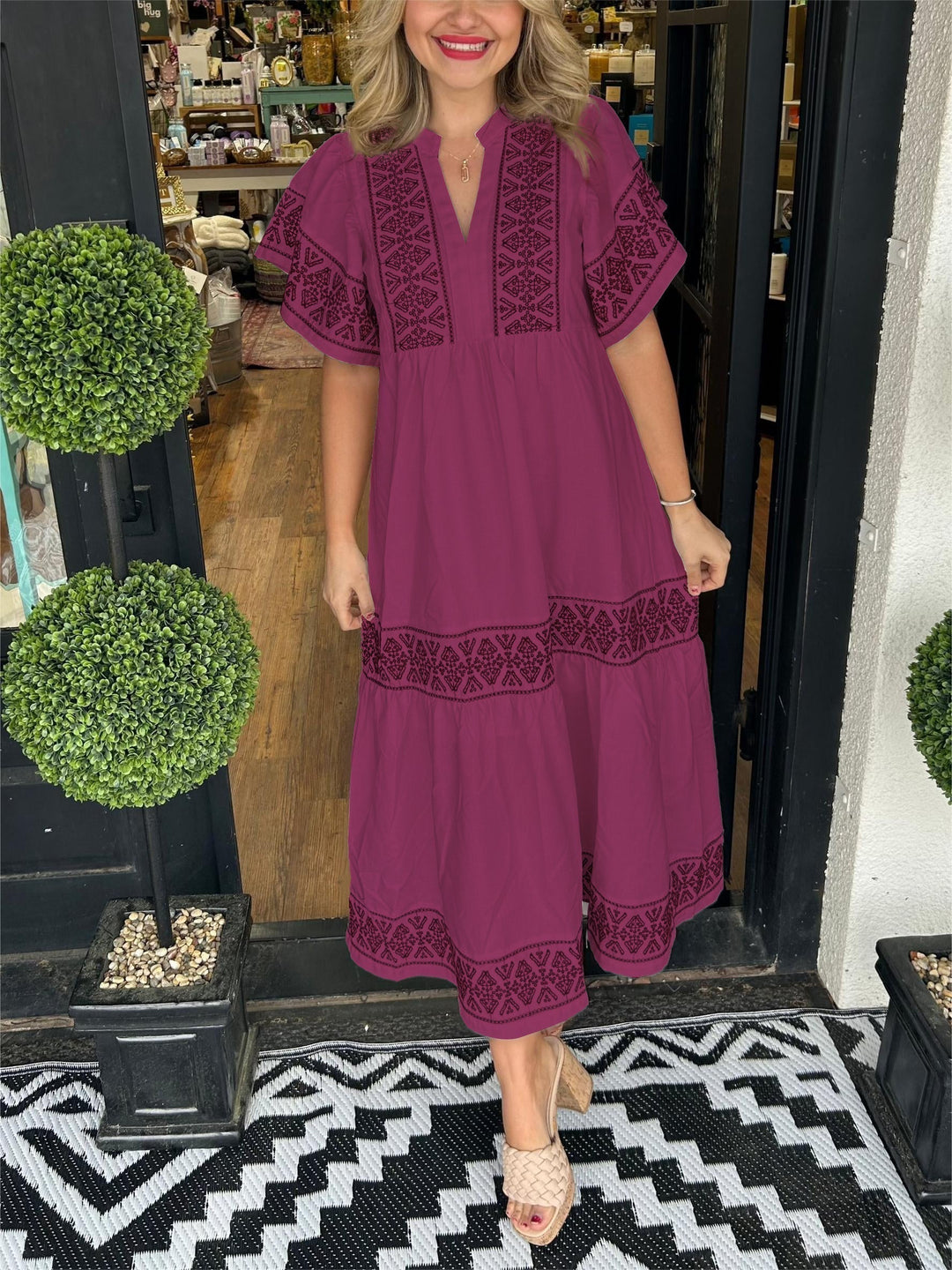 Heidi-Mode | Stylisches Damen Kleid Perfekter Look für Jeden Anlass
