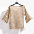 Heidi-Mode | Elegante Paillettenpullover