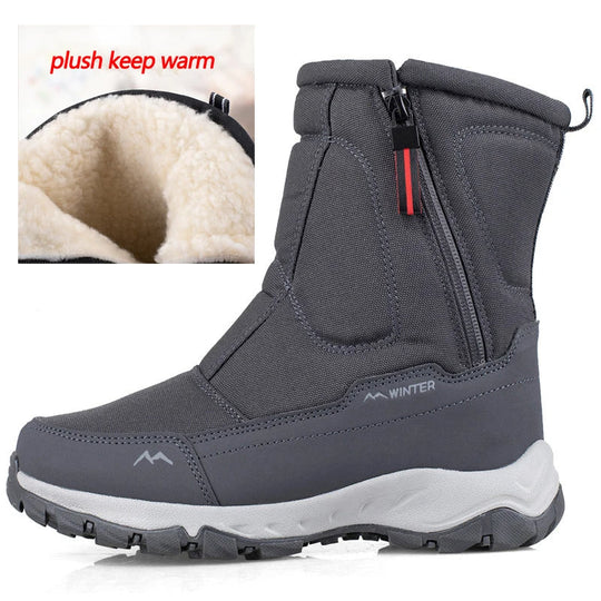 Heidi-Mode - Klassische Winter Halbschuhe Snowboots für Männer