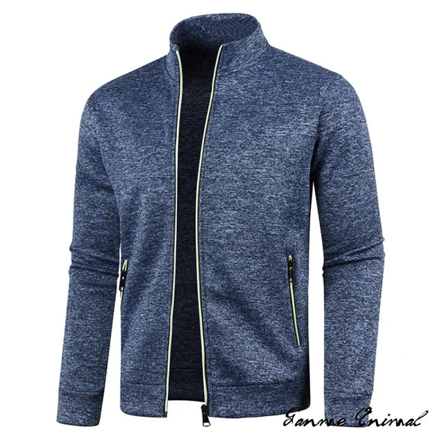 Heidi-Mode | Sweatjacke mit Umgeschlagenem Kragen